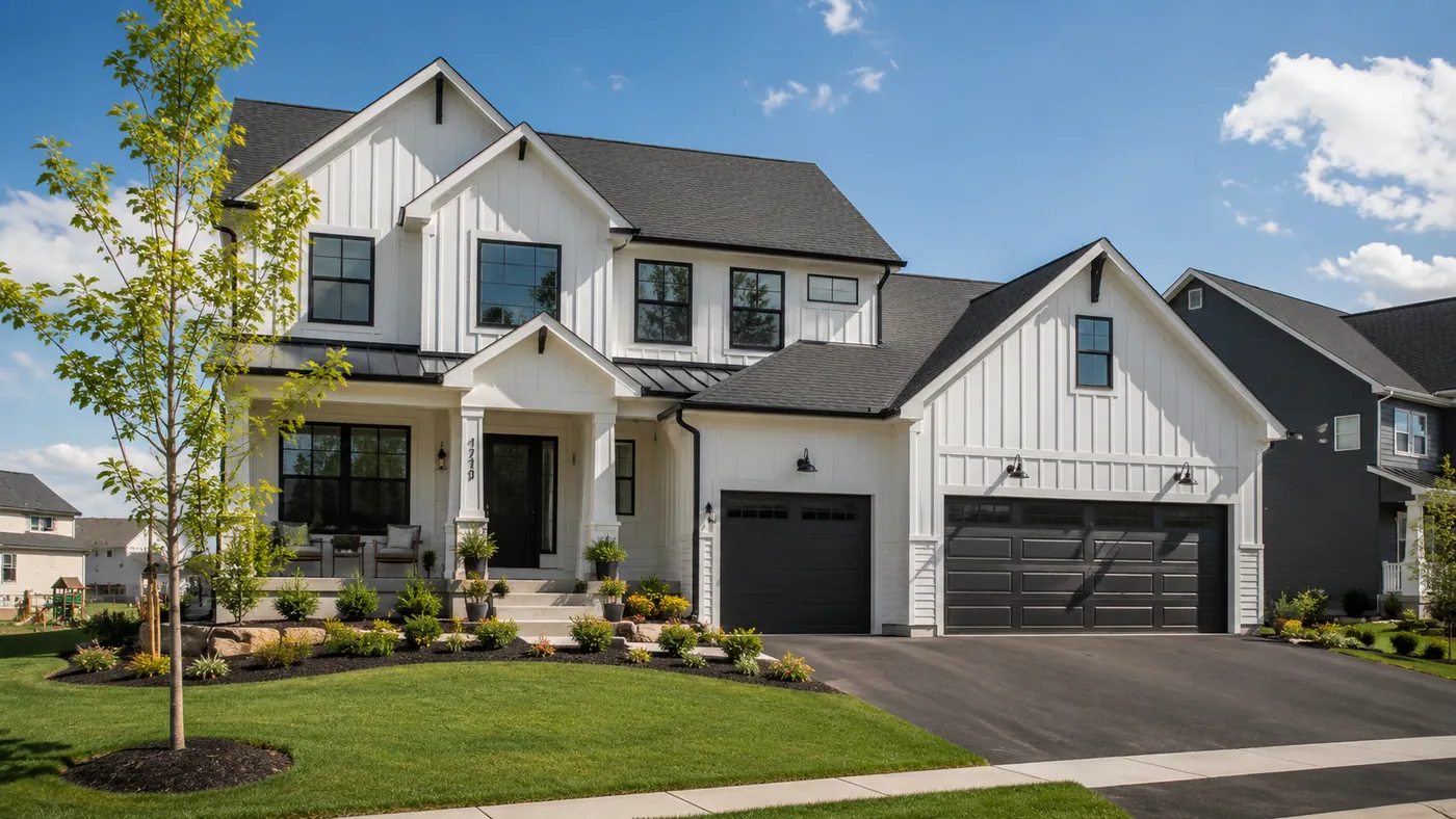 Modern new-build home